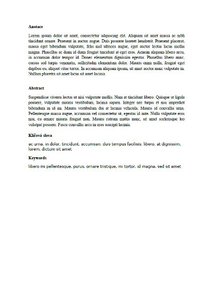 co je to anotace|Jak na anotaci bakalářské nebo diplomové práce .
